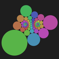 Möbius Transformation of a Doyle Spiral