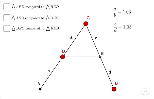 Similar Triangles & Formulas