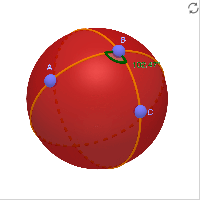 Interactive elliptic angle