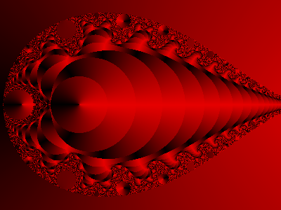 Inverted Mandelbrot set